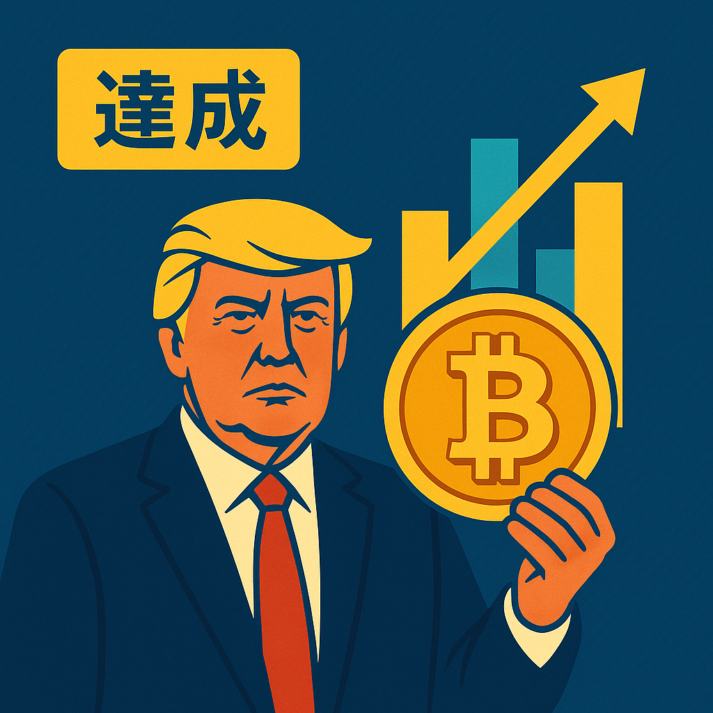 トランプ関連企業、45億ドル相当のビットコイン保有達成