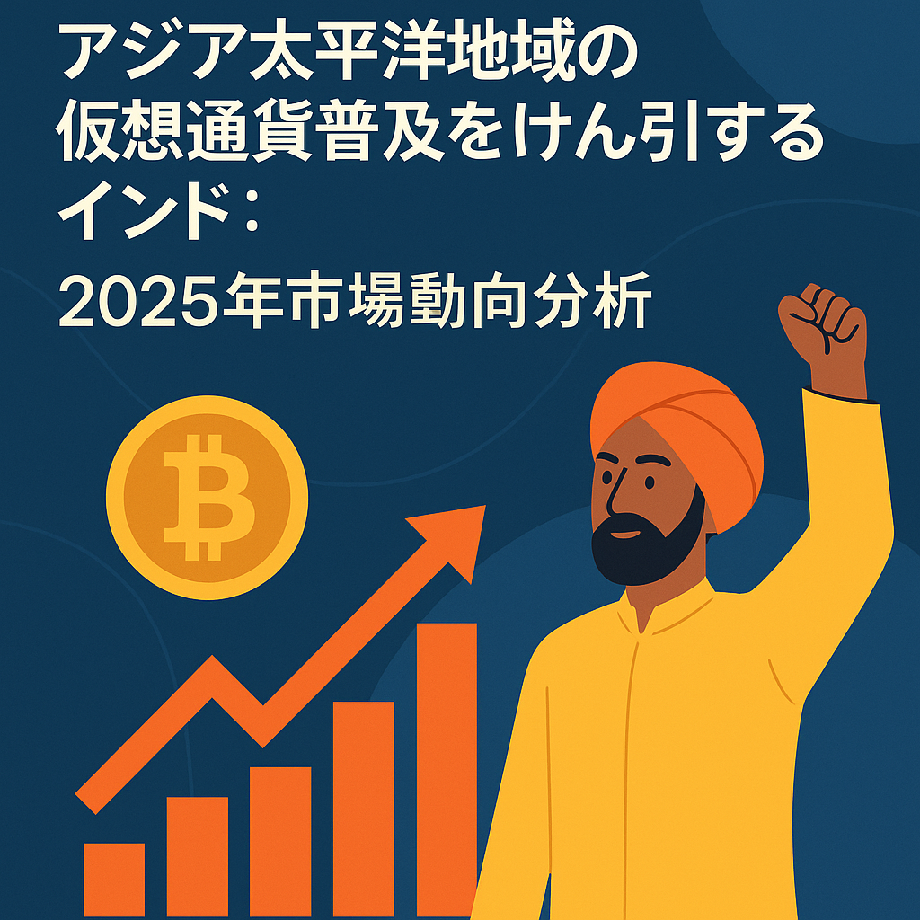 アジア太平洋地域の仮想通貨普及をけん引するインド:2025年市場動向分析