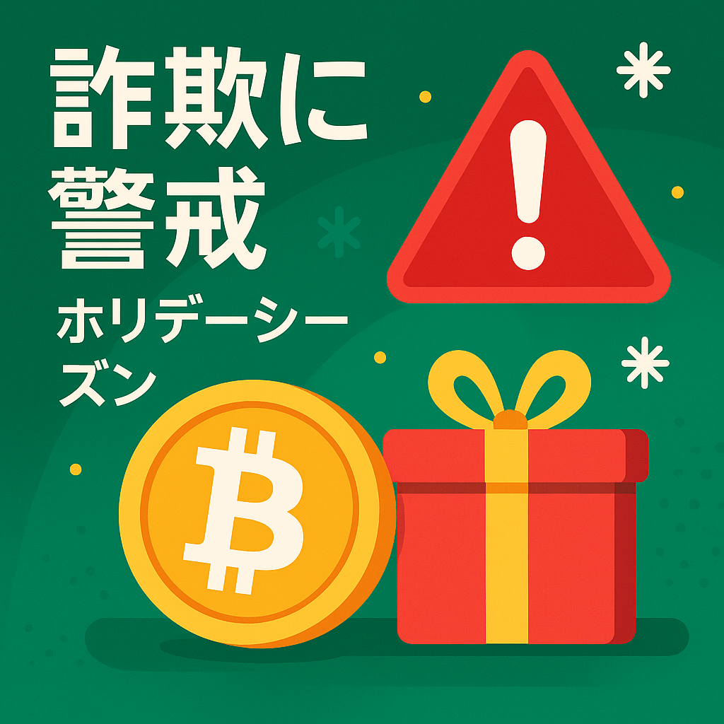 ホリデーシーズンに暴騰する仮想通貨詐欺への警戒が必要