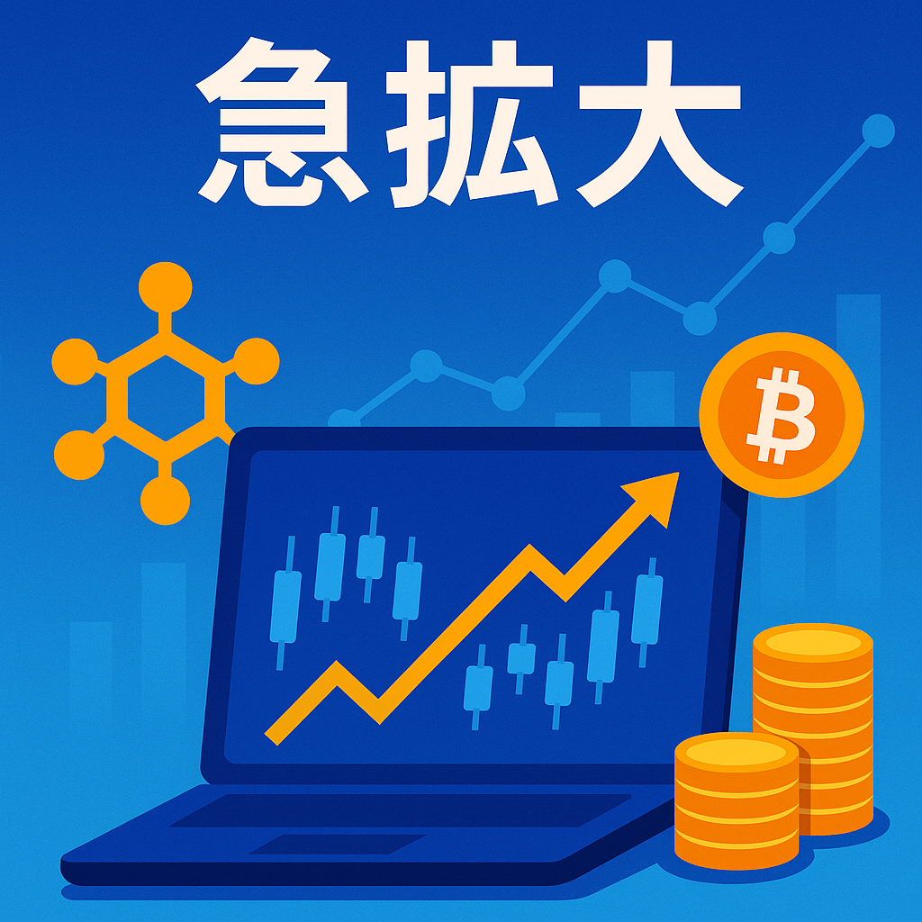 仮想通貨のDEX取引が史上最高記録を達成