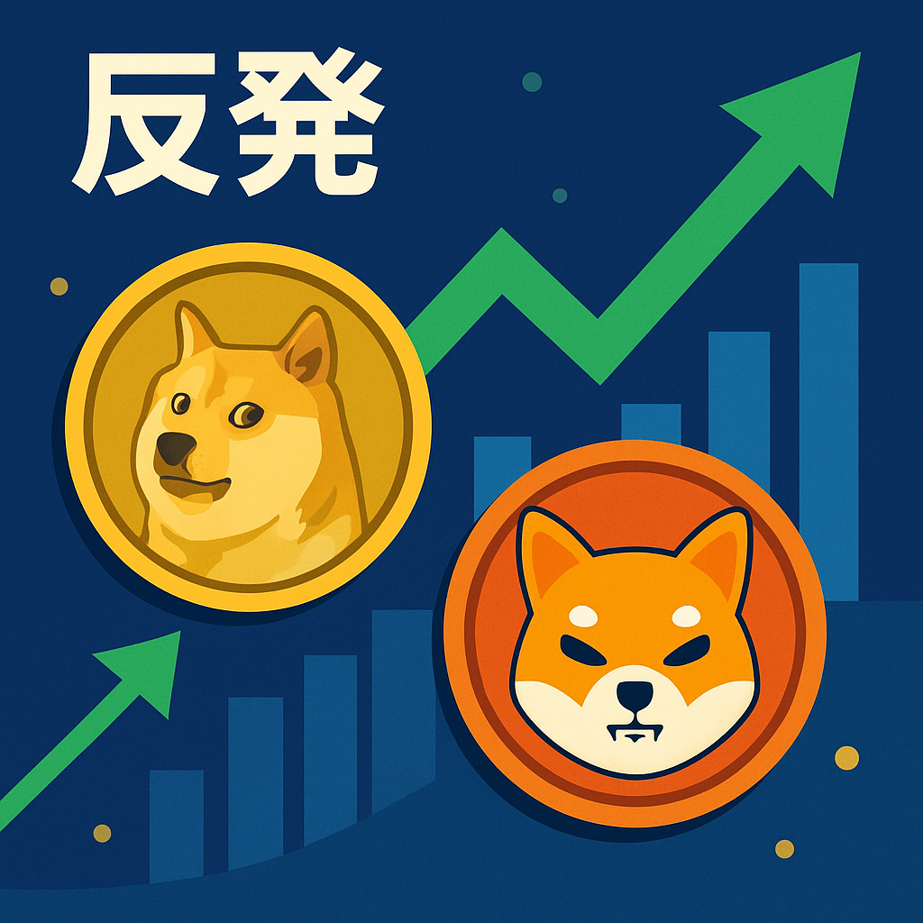ミームコイン反発劇:ドージコインとシバイヌの市場復活