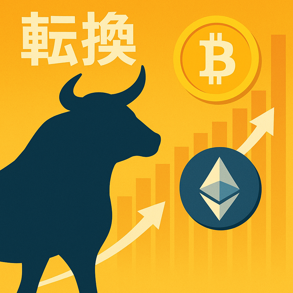 大口投資家のビットコイン・イーサリアム買い増しが示す市場転換の兆候