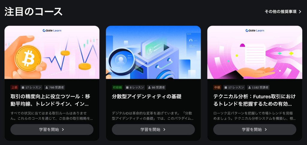 Gate学習コンテンツ