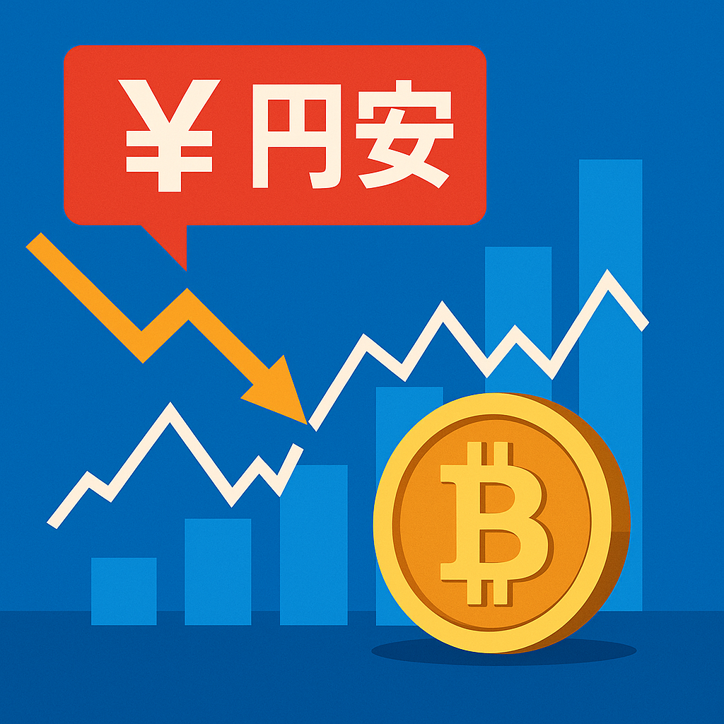 日銀利上げで円安進行、ビットコイン市場への波及効果を解説