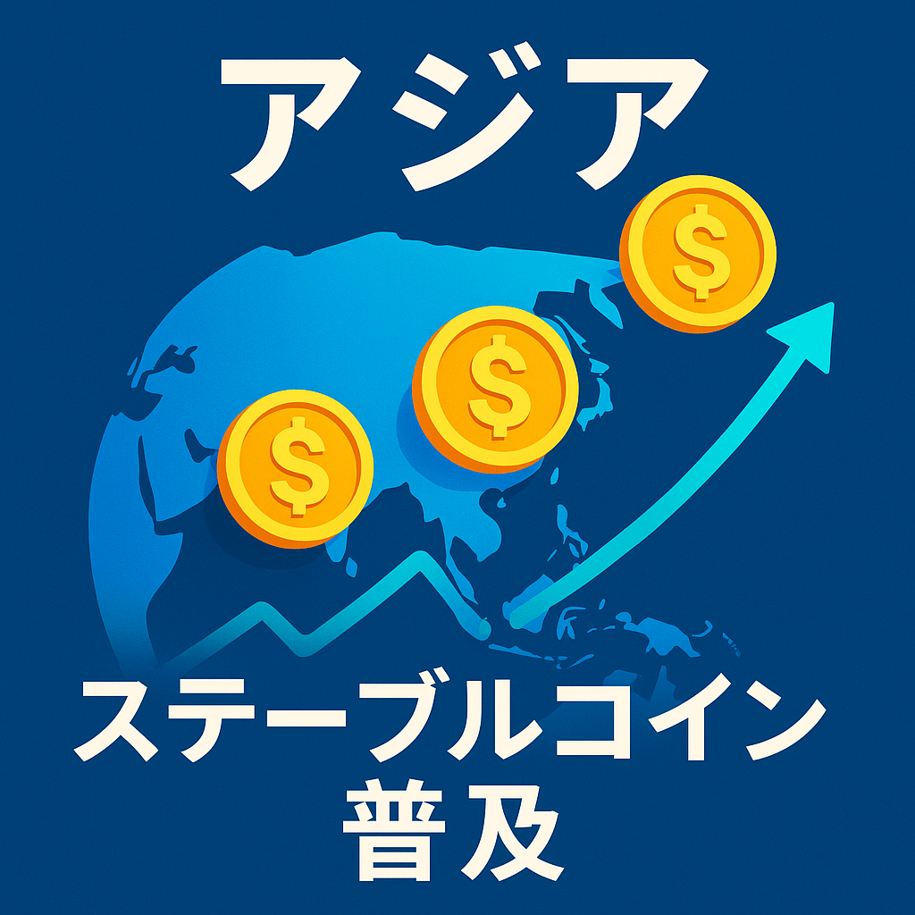 アジアが牽引するステーブルコイン普及、法定通貨連動型トークンが新規上場