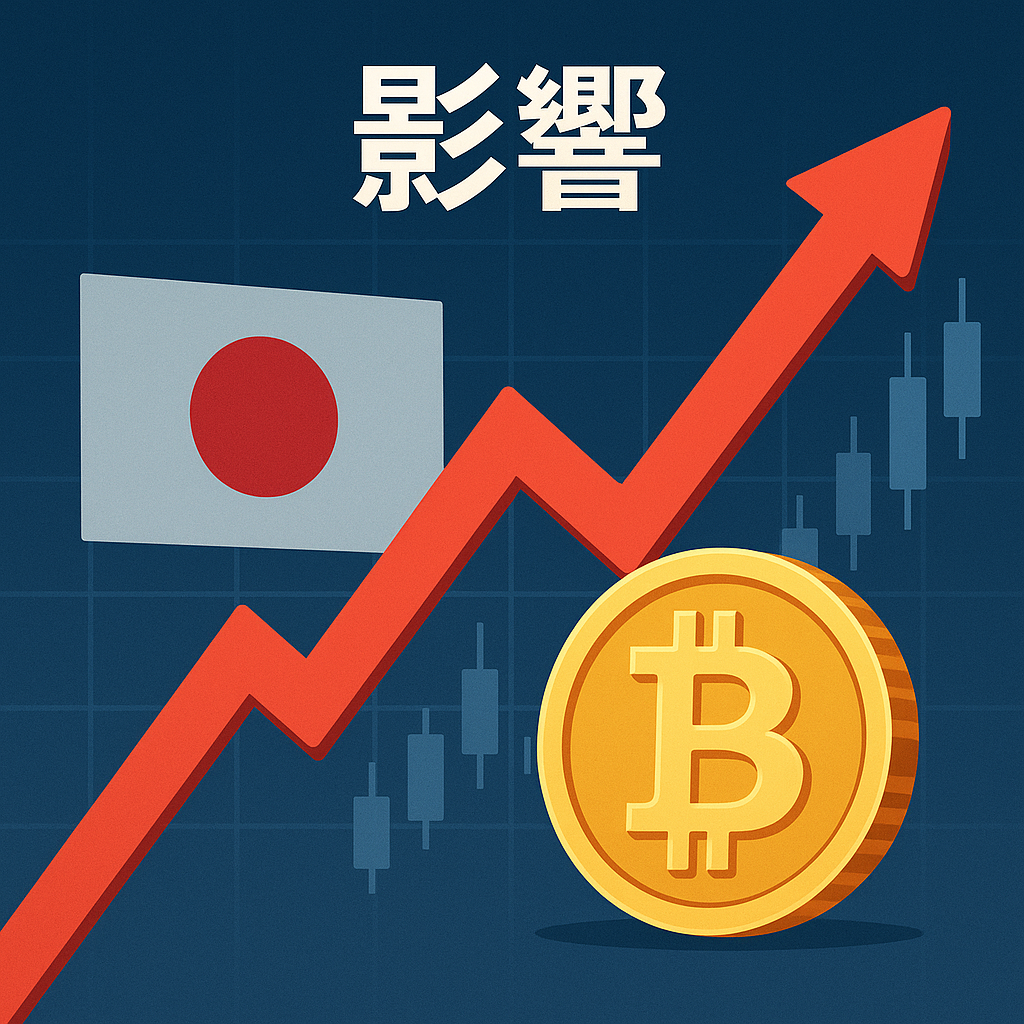 日本国債イールド急上昇がビットコイン市場に与える潜在的影響